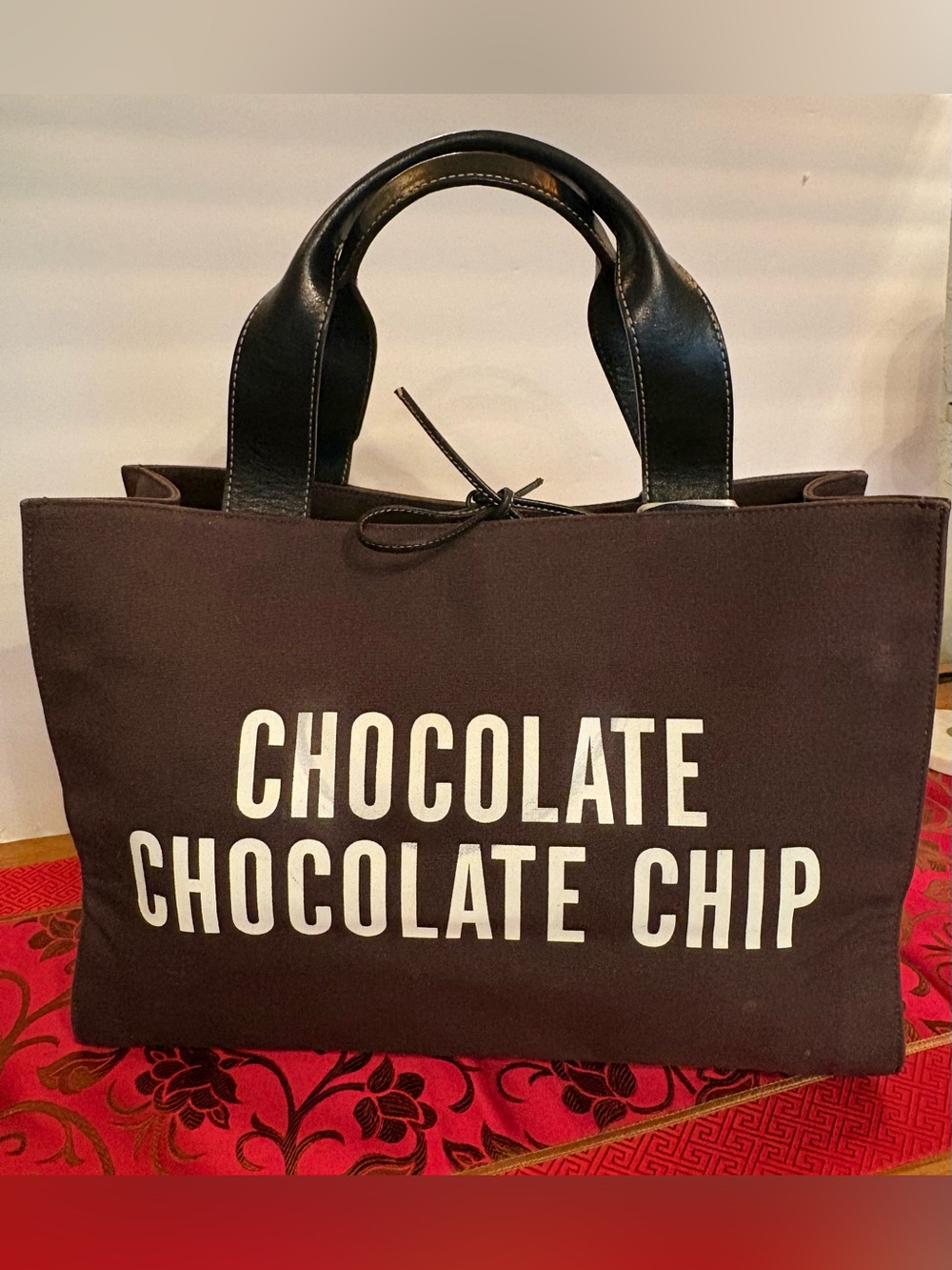 Kate Spade Limited Edition Canvas 'CHOCOLATE CHOCOLATE CHIP' Tote